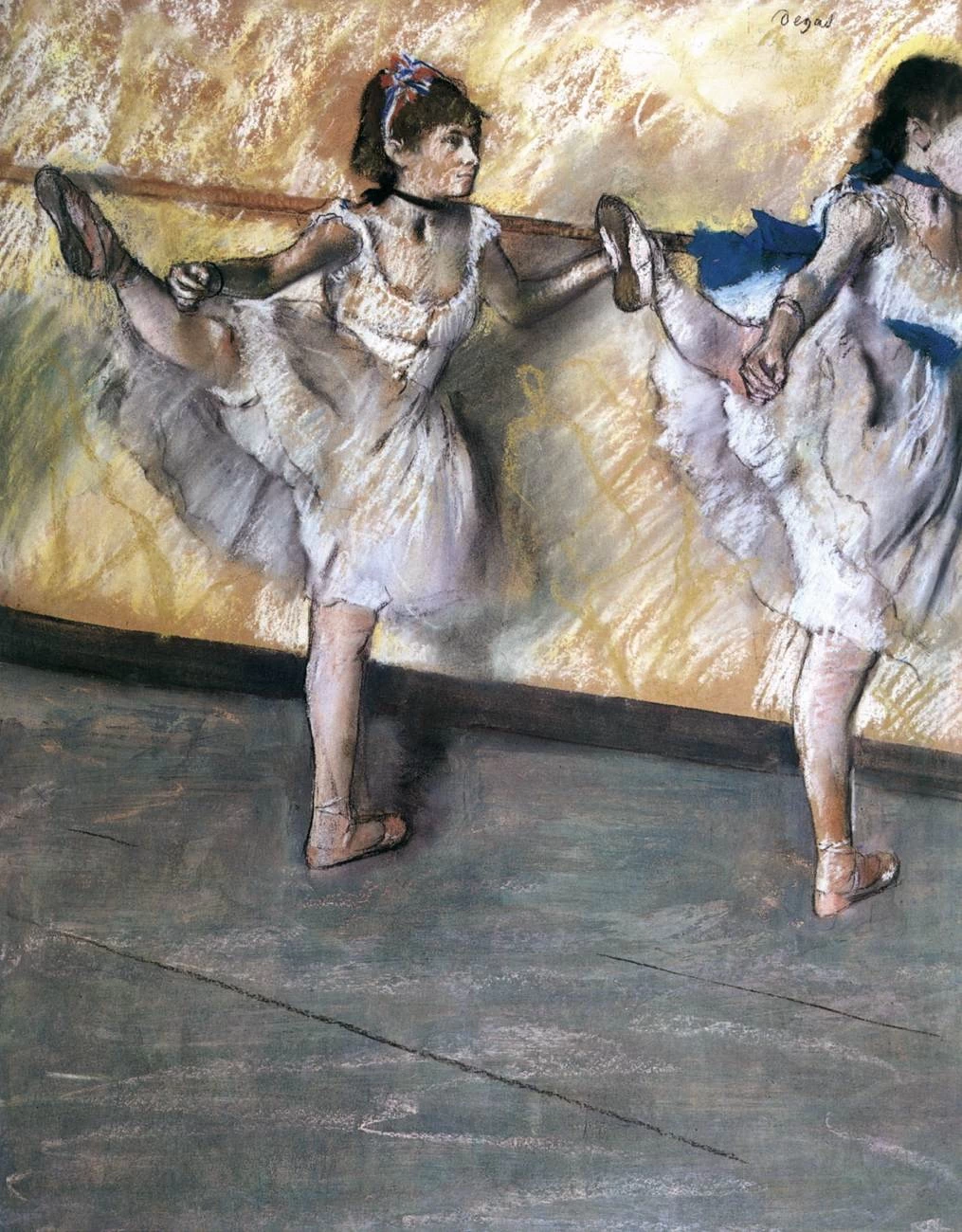 L'esibizione di due ballerine